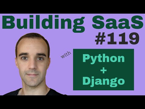 Working With django-htmx - Building SaaS with Python and Django #119 thumbnail