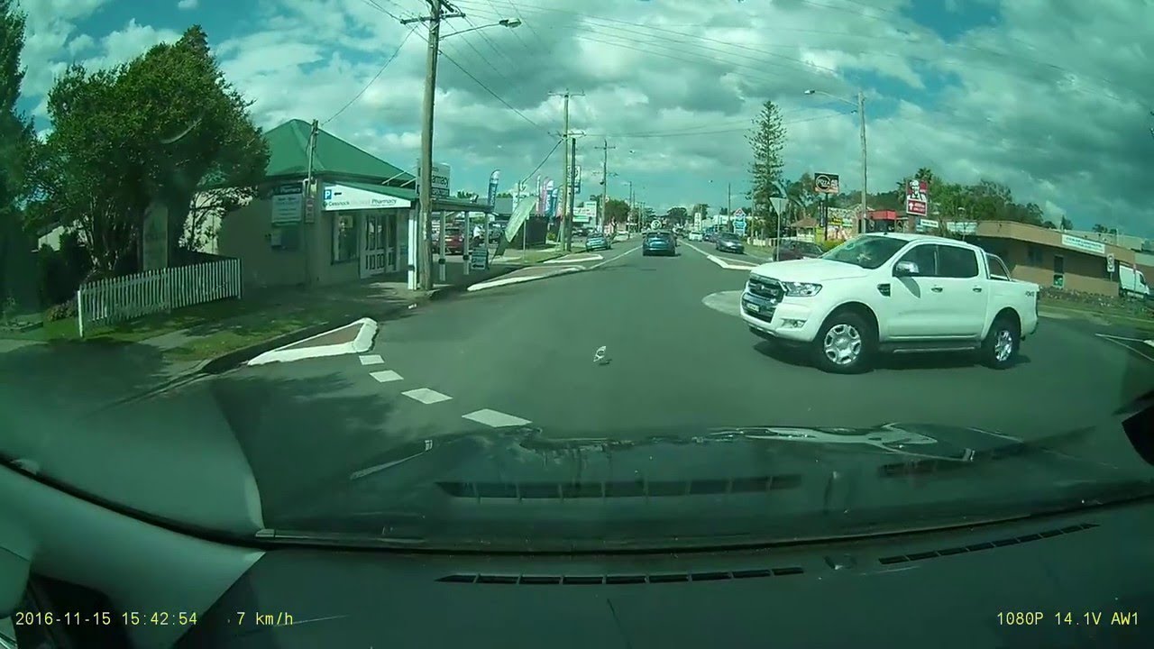 Roundabout Crash || ViralHog