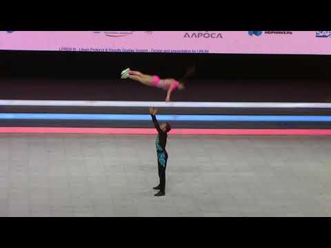 GARTMEIER Christian   GENTNER Anja Final acro Main Class Free Style