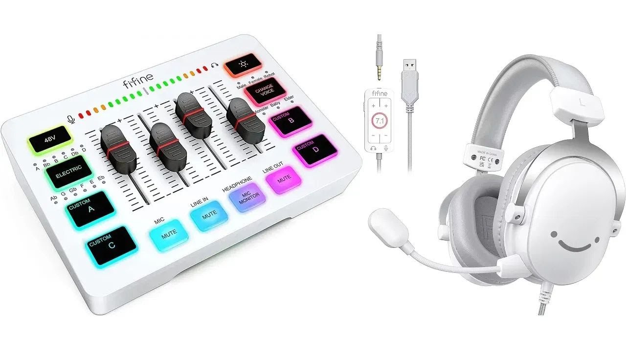 🎙️ Fifine Ampligame SC3 H9