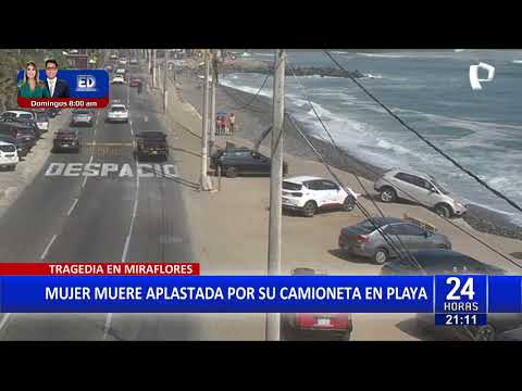 Miraflores: mujer muere aplastada por su camioneta en playa Waikiki