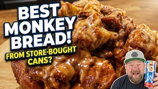 Store-Bought Cinnamon Rolls Make The Best Pecan Monkey Bread!