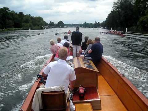 Henley Womens Regatta 2009 from Umpire's Launch Senior Eights Agecroft V Wallingford