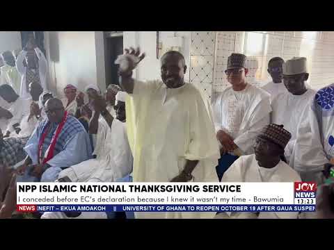 2024 elections: I conceded before EC's declaration because I knew it wasn't my time - Dr. Bawumia