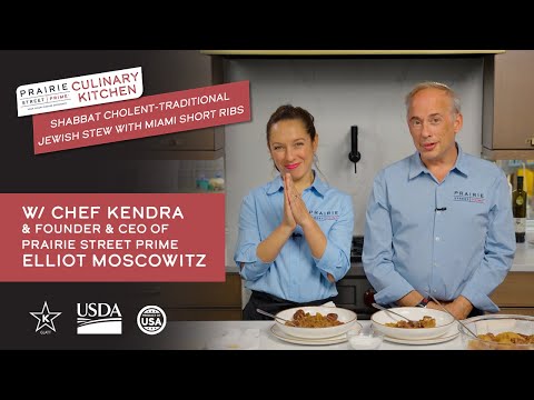 Shabbat Cholent - Traditional Jewish Stew with Miami Short Ribs