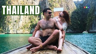 Thailand Most Beautiful Sea Beach Islands (8D Music)