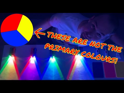 What are the REAL primary colours?   │What they teach in school is WRONG│