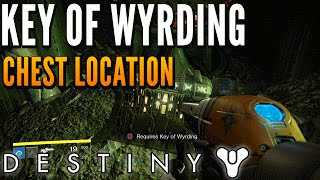 Destiny - Key of Wyrding Chest Location on Dreadnaught