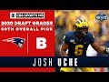 The Patriots select an EXPLOSIVE Josh Uche with the 60th overall pick | 2020 NFL Draft