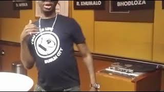 DJ Bongz vs Zakes Bantwini Dance Challenge on Ukhozi FM