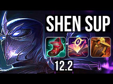 SHEN & Twitch vs YUUMI & Ez (SUP) | Rank 4 Shen, 2/1/14 | NA Grandmaster | 12.2