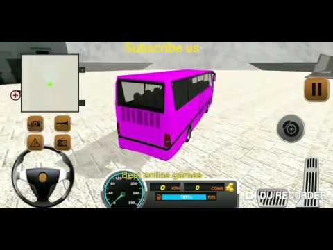 Bus Hill Climbing Simulator 2019 | Offroad Red Bus Driving in Mountain Road - Android GamePlay HD