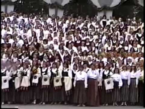 Latvian Song Festival, 1990, First Concert
