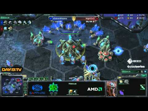 Naama (T) vs NightEnD (P) G1 Dreamhack Winter Ro8