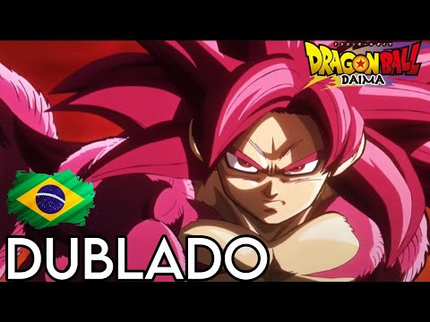 Goku adulto se transforma em Super Saiyajin 4 ( DUBLADO ) | Dragon Ball Daima