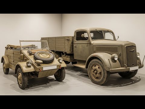 Every German Military Truck and Transport Used in World War II