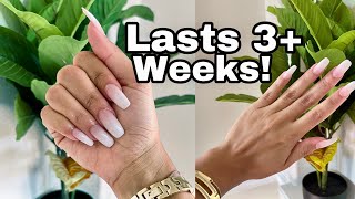 HOW TO MAKE PRESS ON NAILS LAST | GEL CURING AT HOME