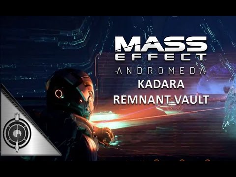 HEALING KADARAS HEART // Mass Effect Andromeda - Kadara Vault - Secret Room + Remnant Puzzles & Core
