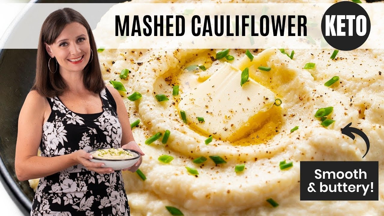 The Best Mashed Cauliflower YouTube video