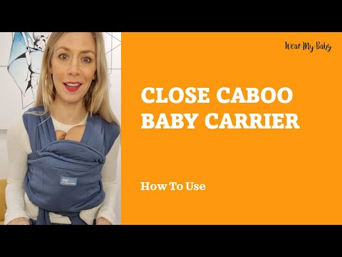 👶💫 Embrace the Close Caboo Magic: A Step-by-Step Guide on How to Use the Baby Sling/Carrier! 🤔🔓