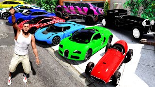Collecting BILLIONAIRE SUPER CARS in GTA 5!