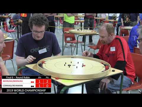 2019 World Crokinole Doubles - Beierling/Beierling v Conrad/Reinman