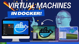 Windows in docker! Virtual Machines Inside Docker! Windows Through The Ages
