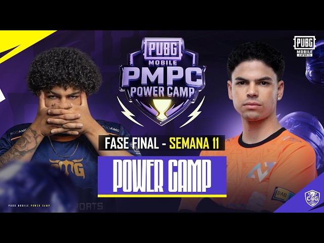 [PTBR] PUBG MOBILE POWER CAMP 2026 | SEMANA 11 | FINAL | DIA 2/2