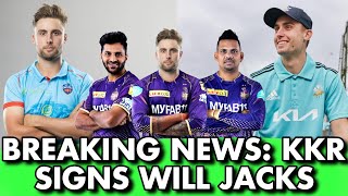 IPL 2023: KKR Signs Will Jacks as new Opener | Ami KKR HAI TAIYAAR