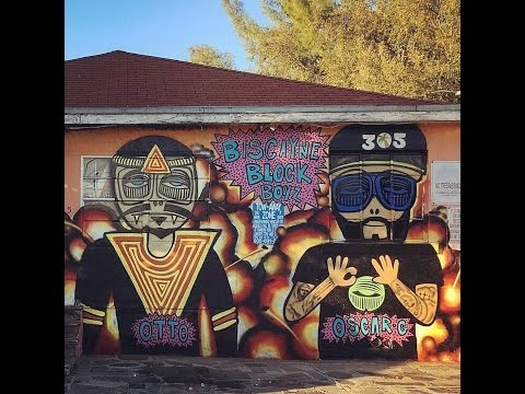 Ahol Sniffs Glue & Disem Painting Otto Von Schirach & OSCAR G  4 BISCAYNE BLOCK BOYZ