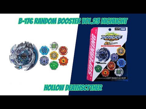 [First Look] Beyblade Burst Superking - Random Booster Vol.23 - Hollow Deathscyther Highlight