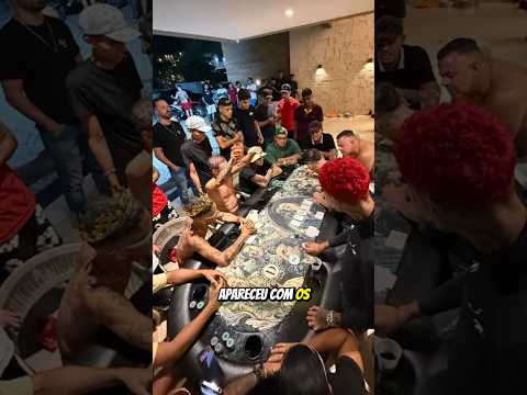 Mc Paiva apareceu com os drake de Sp…