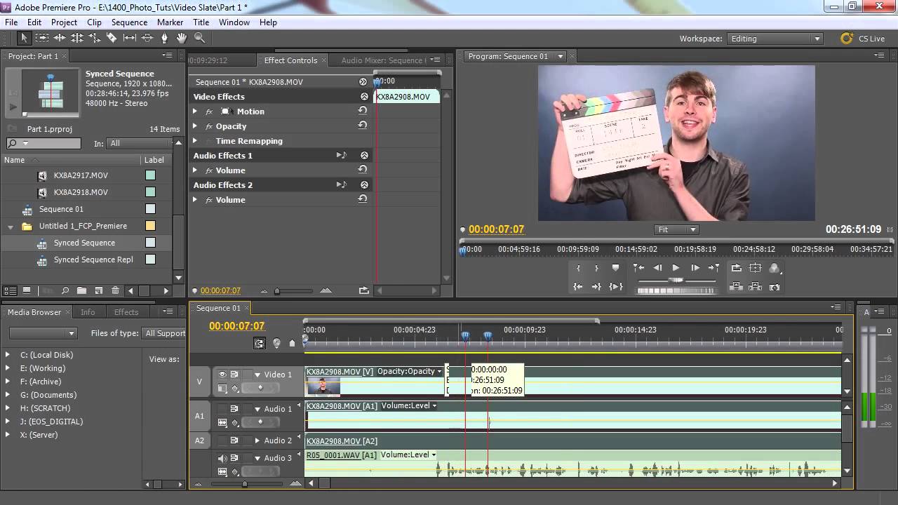 How to Manually Synchronize Audio Tracks on Your Video Editing Timeline