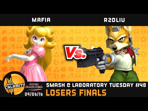 S@LT #48 | HTC | Mafia (Peach) vs R2DLiu (Fox) - Losers Finals - SSBM Singles