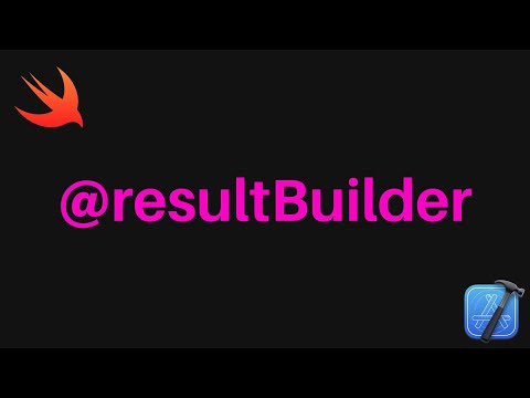Swift: Result Builders Introduction (2021, Xcode 12, Swift) - iOS for Beginners