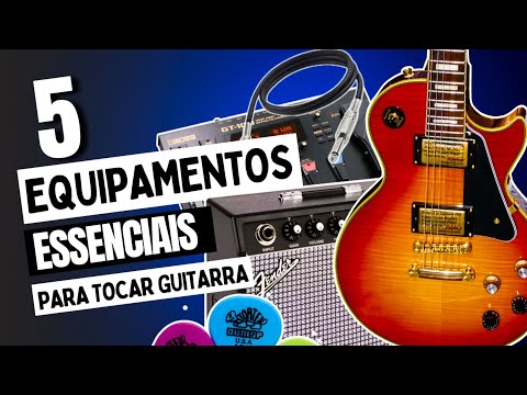 5 Equipamentos ESSENCIAIS para começar a TOCAR GUITARRA em 2025