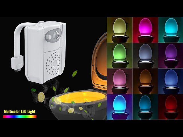 3-in-1 Toilet Bowl Night Light LED Anti-Mold UV Disinfecting & Air  Freshener – Simply Novelty