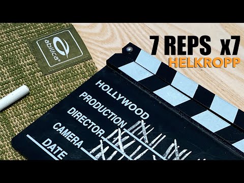 7 reps kör vi 7 gånger - träningspasset med intervaller och hög intensitet