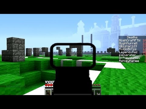 EPIC Minecraft Mod Olympics: Gun Battles!
