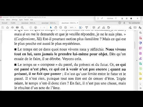 Saint Augustin: le temps et l'éternité