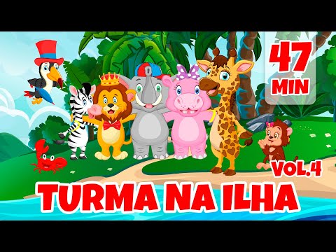 Turma na Ilha Vol. 4 - Giramille 47 min | Desenho Animado Musical