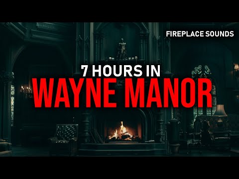7 Hours In Wayne Manor | Gotham Ambience