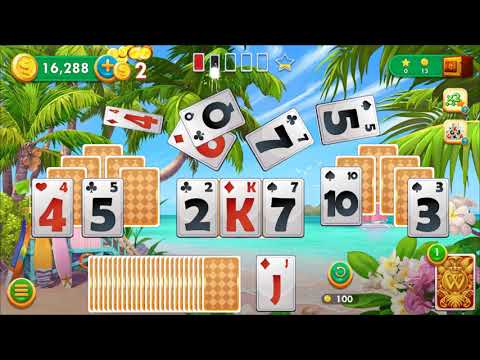 Tripeaks Solitaire Card Game (Gameplay Android) - YouTube