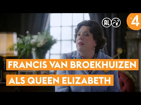 Francis schittert als Queen Elizabeth - De TV Kantine