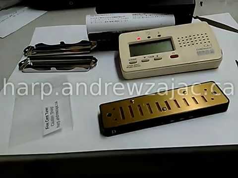 Precise harmonica tuning using the Five Cent Tuner and...