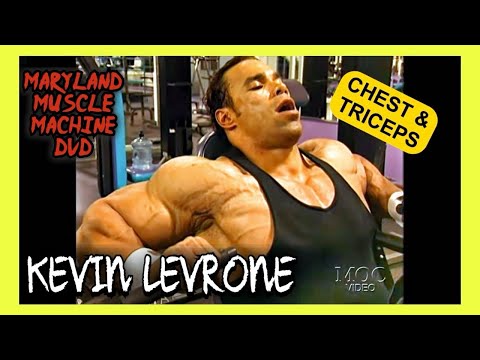 KEVIN LEVRONE - CHEST AND TRI’S WORKOUT - MARYLAND MUSCLE MACHINE DVD