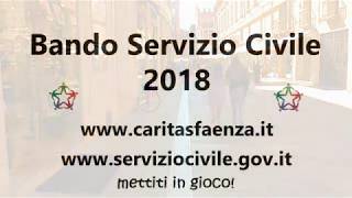 SPOT – Bando Servizio Civile 2018