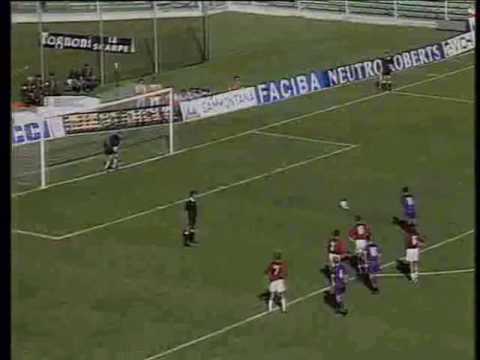 Fiorentina 1-1 Lucchese - Serie B 1993/94