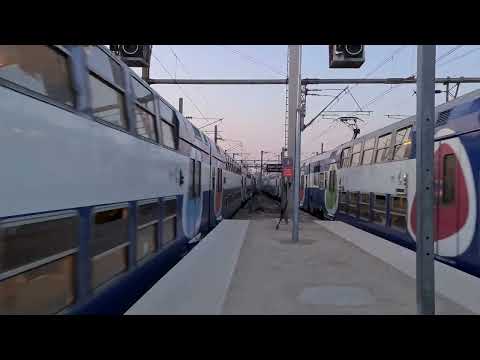 [RER D] Croisement de Z 20500 Transilien/IDFM en gare de Saint-Denis