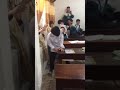 Boy Proposing Girl In Classroom
